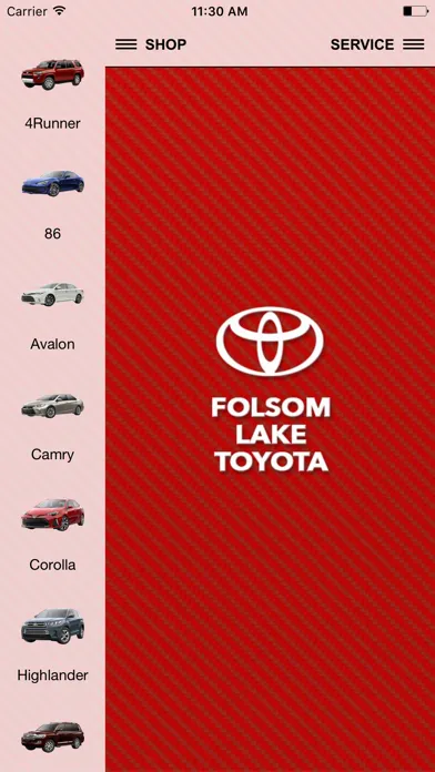 Folsom Lake Toyota Screenshots
