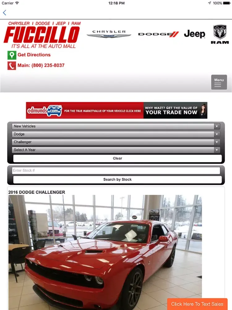 Fuccillo Dodge Chrysler Jeep iPad  Screenshots