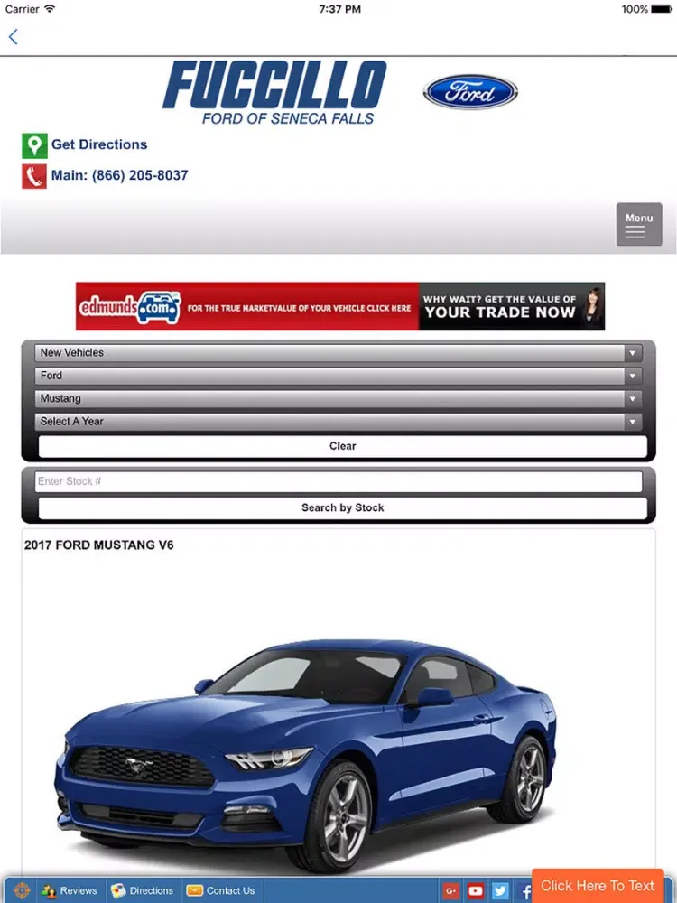 Скриншоты Fuccillo Ford of Seneca Falls iPad 