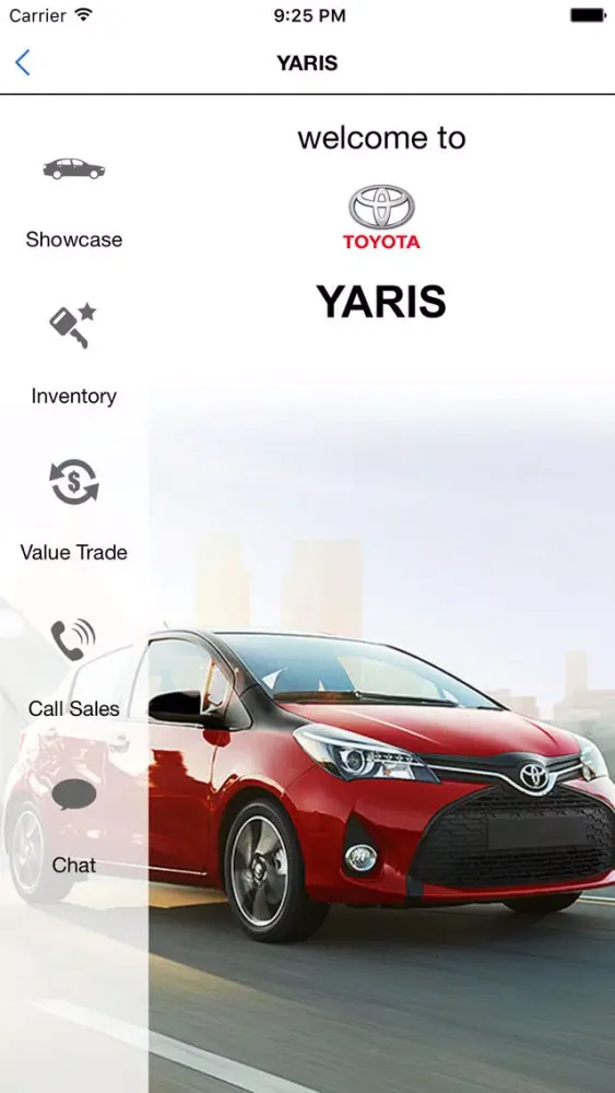 Tangkapan skrin Fuccillo Toyota Dealer App