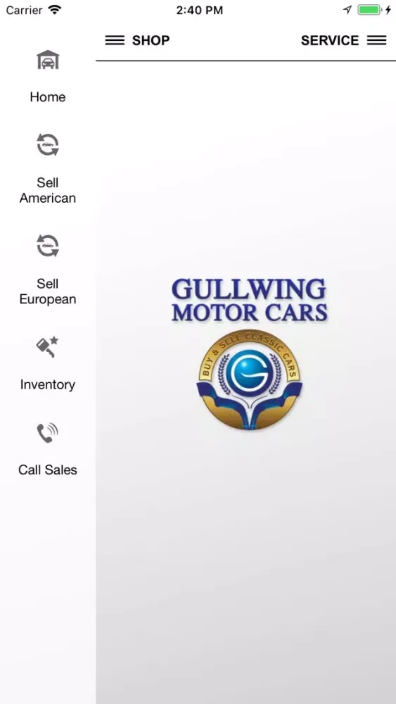 Gullwing Motor Cars Screenshots