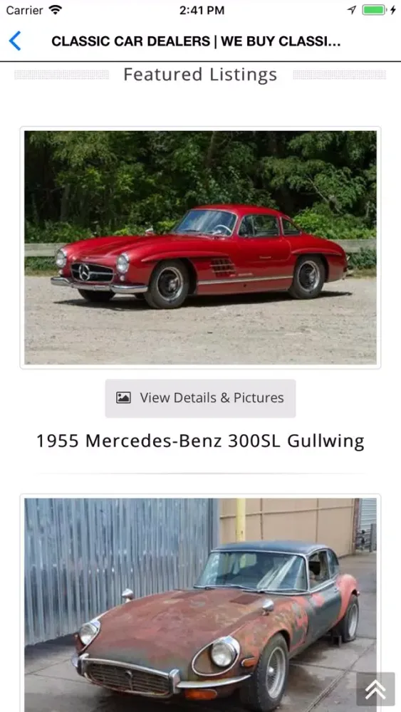 Gullwing Motor Cars Screenshots
