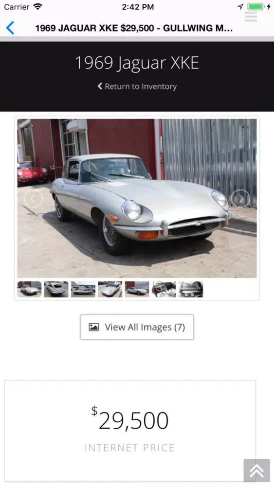 Gullwing Motor Cars Screenshots