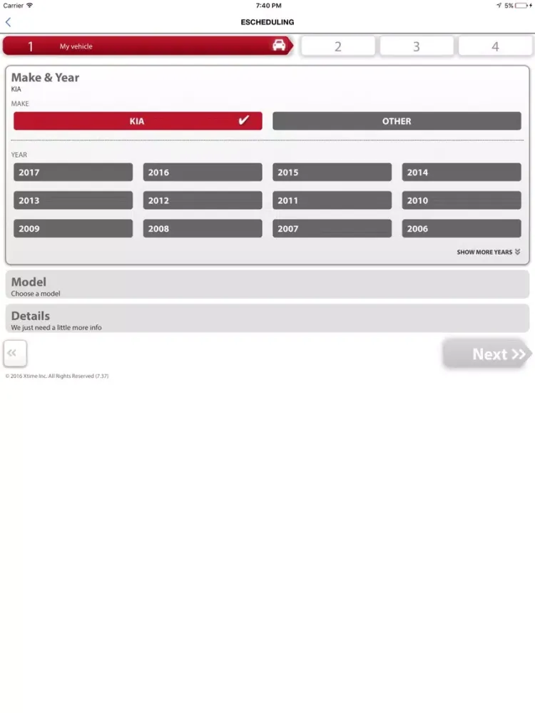 Captures d'écran de Gurley Leep Kia iPad 