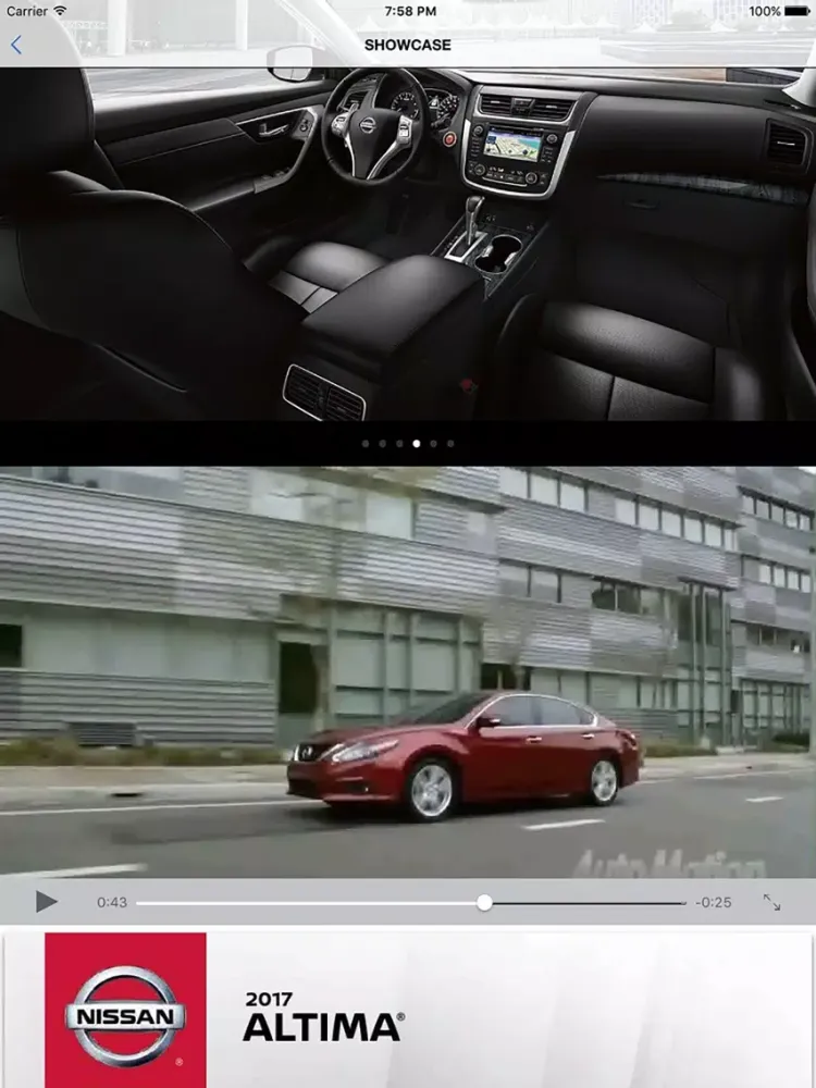 Gurley Leep Nissan iPad  Screenshots