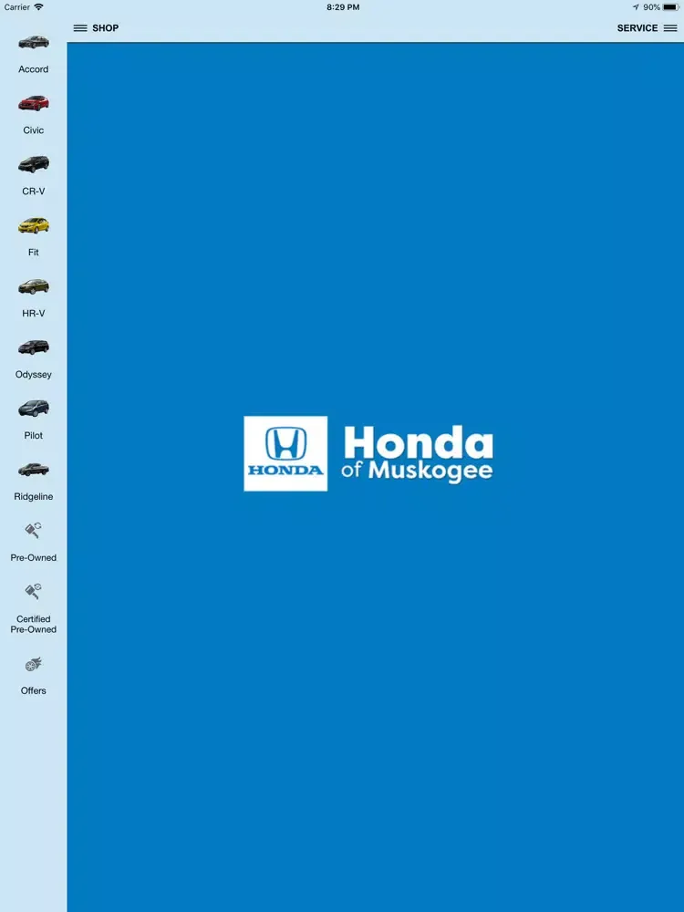 Honda of Muskogee iPad  स्क्रीनशॉट