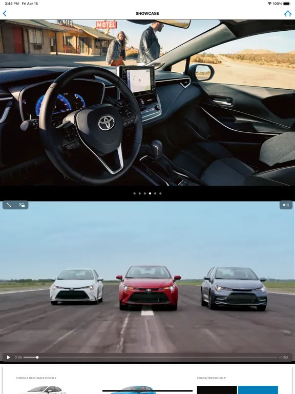 Скриншоты Ira Toyota of Orleans iPad 