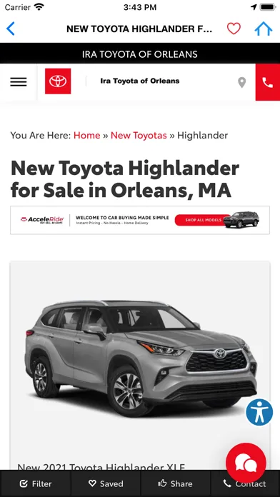Скриншоты Ira Toyota of Orleans