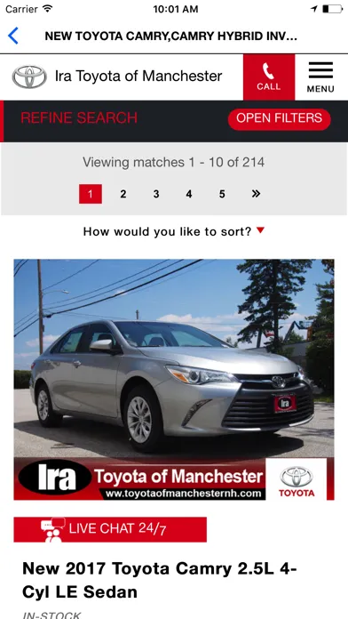 Ira Toyota of Manchester Screenshots