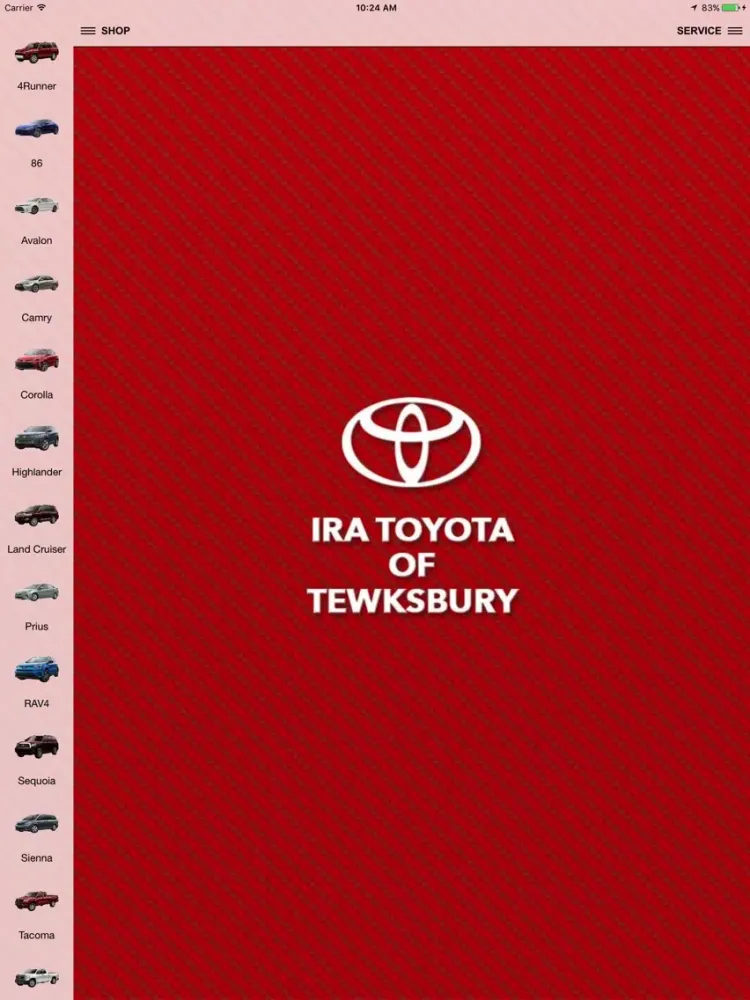 Captures d'écran de Ira Toyota of Tewksbury iPad 