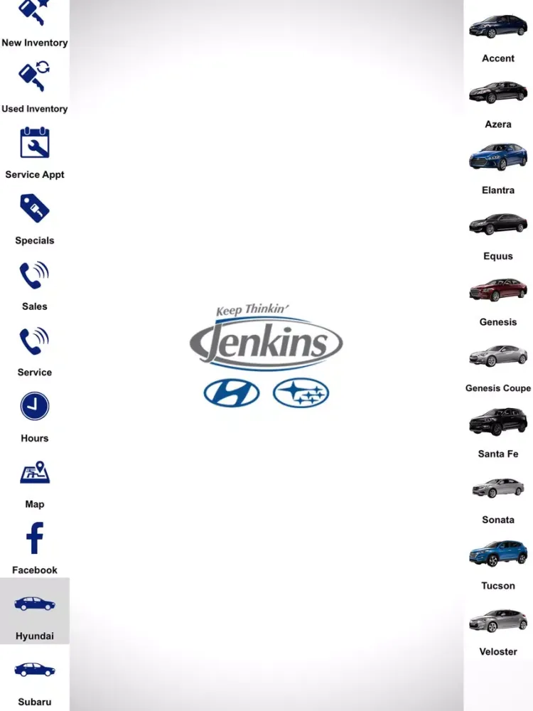 Jenkins Subaru Hyundai iPad  স্ক্রিনশট