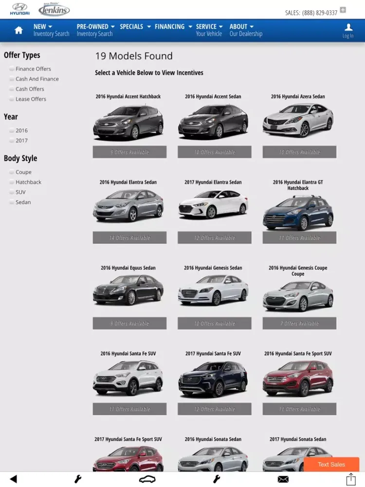 Jenkins Subaru Hyundai iPad  স্ক্রিনশট