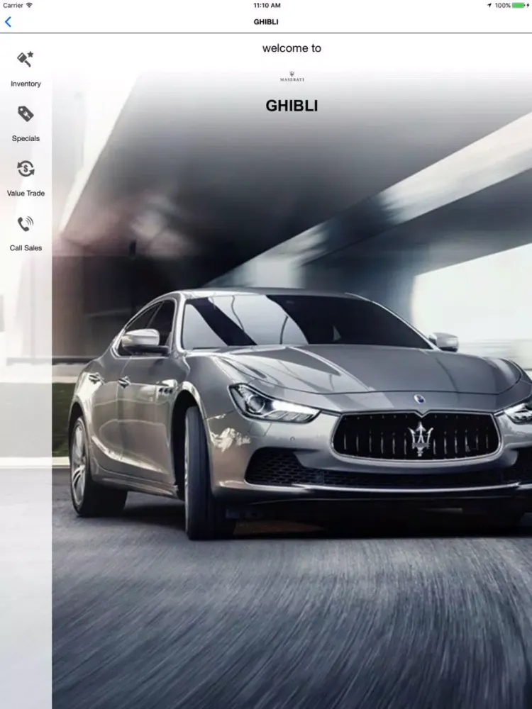 Jim Ellis Maserati iPad  سکرین شاٹس