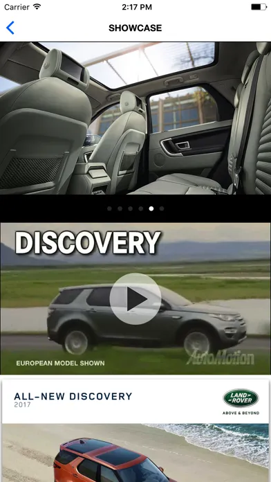Capturas de tela do Land Rover Santa Fe