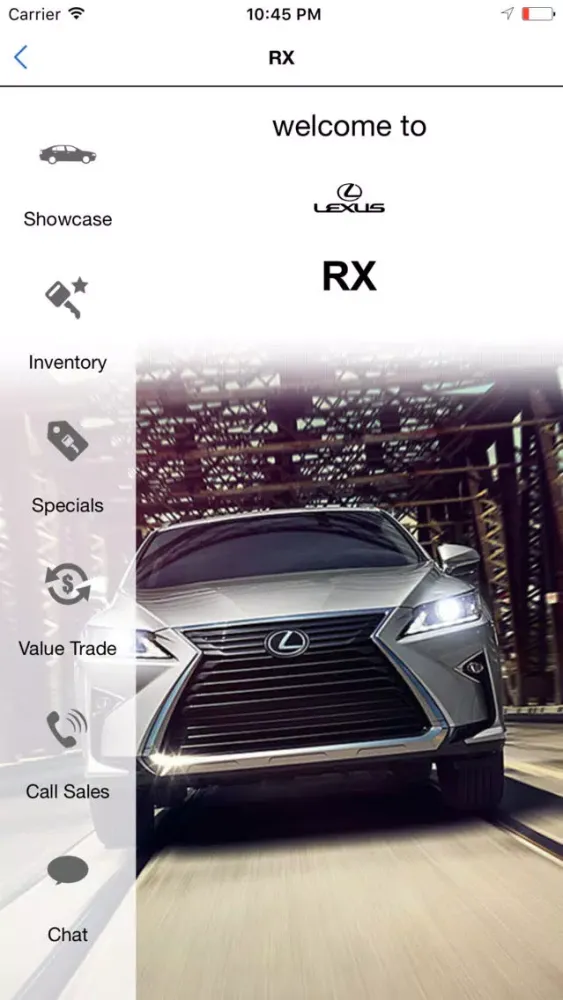 Tangkapan layar Lexus of Rockville Centre Dealer App
