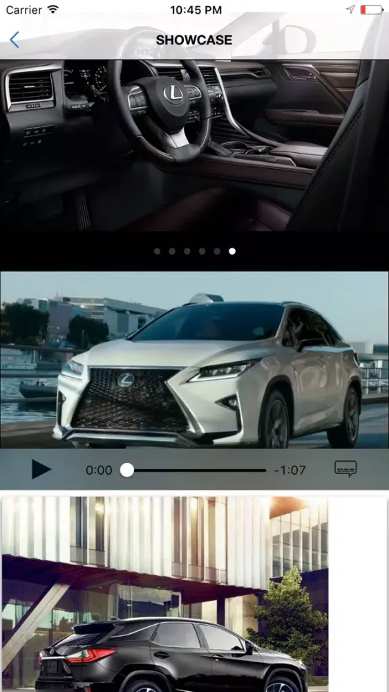 Tangkapan layar Lexus of Rockville Centre Dealer App