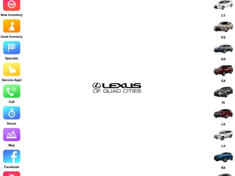 Capturas de pantalla de Lexus of the Quad Cities iPad 