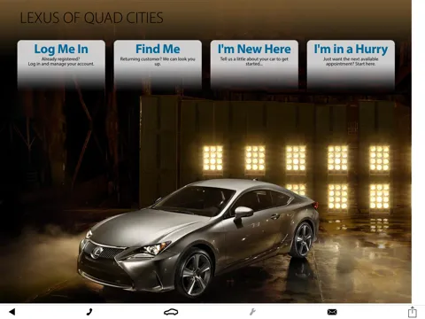 Capturas de pantalla de Lexus of the Quad Cities iPad 
