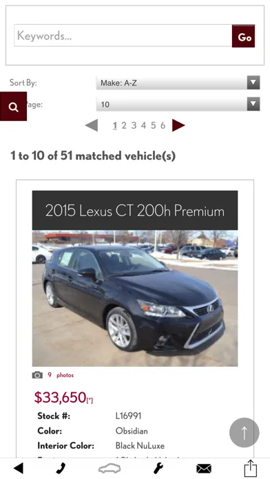 Capturas de pantalla de Lexus of the Quad Cities