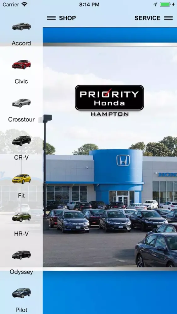 Priority Honda Hampton应用截图