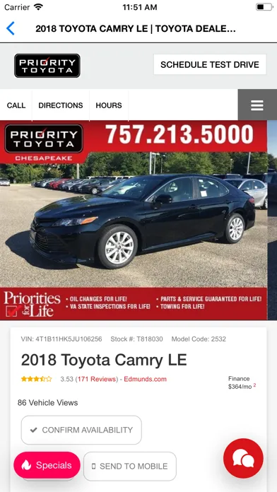 Priority Toyota應用截圖