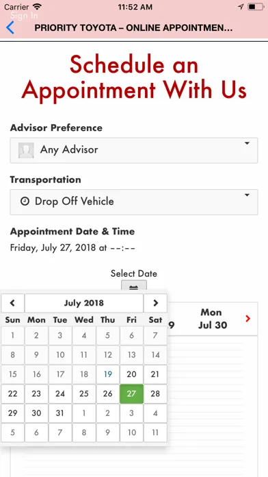 Priority Toyota應用截圖