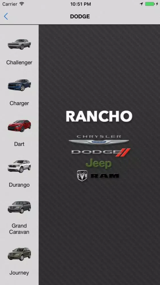 Rancho Chrysler Dodge Jeep RAM应用截图