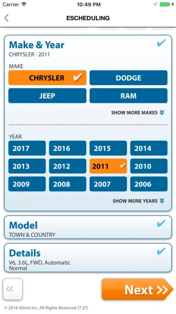 Rancho Chrysler Dodge Jeep RAM应用截图