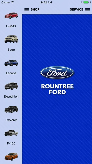Tangkapan layar Rountree Ford
