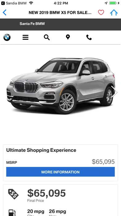 Santa Fe BMW স্ক্রিনশট