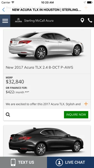 Скриншоты Sterling McCall Acura