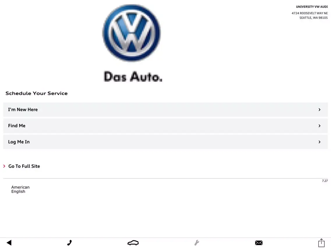 Audi Seattle iPad 应用截图