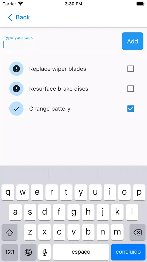 Car Manual Screenshots