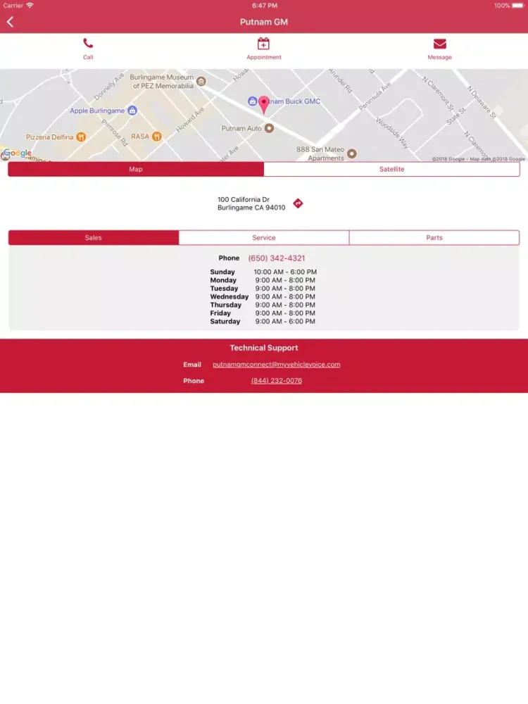 Putnam GM VIP iPad  Ekran Görüntüleri