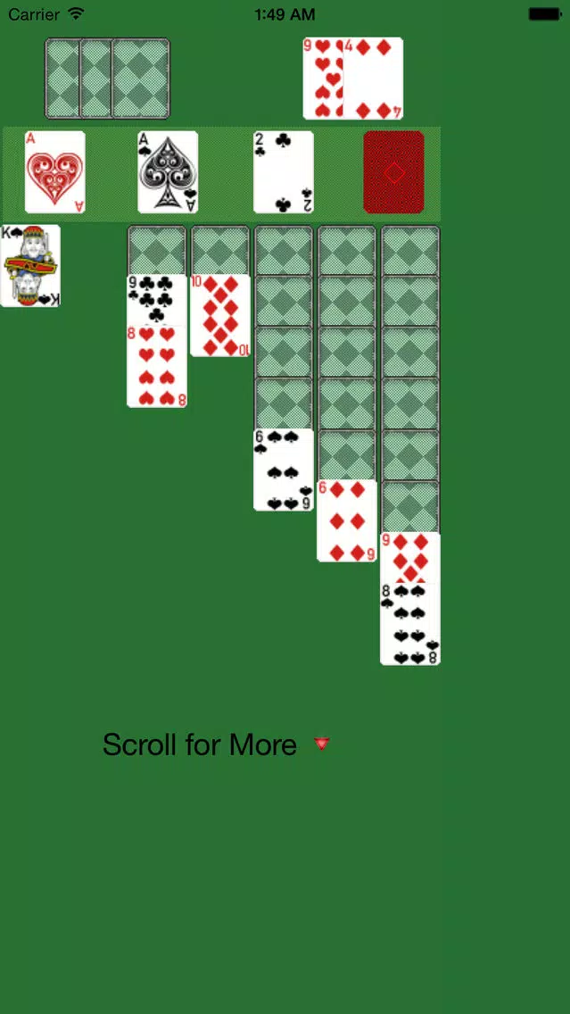 ภาพหน้าจอของ Solitaire Watch