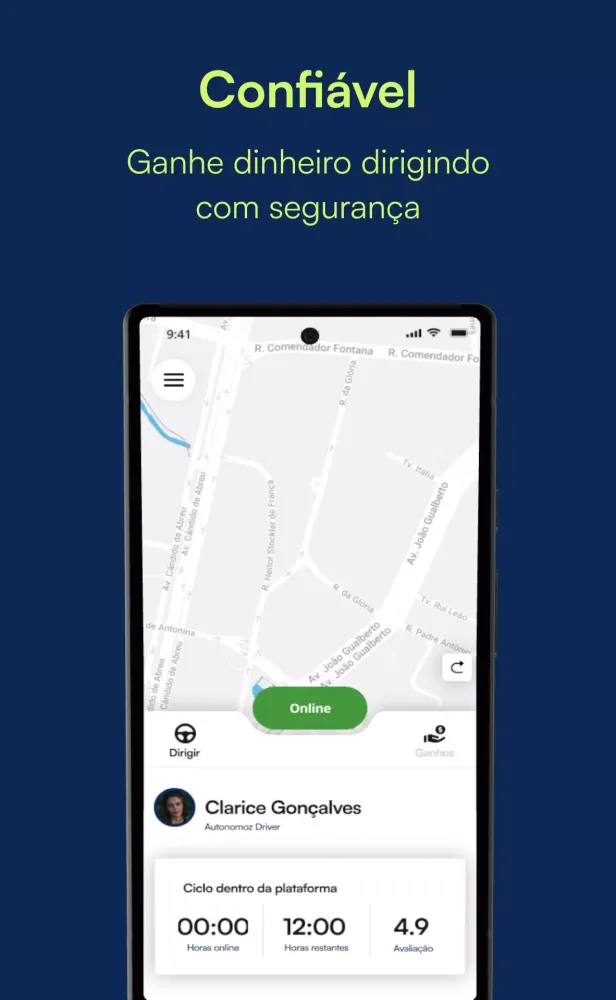 Autonomoz Driver Screenshots