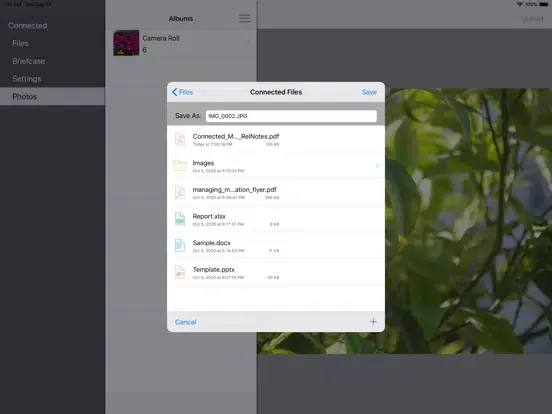 Micro Focus Connected iPad  Screenshots