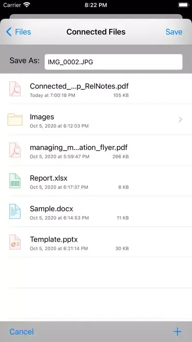 Micro Focus Connected Screenshots