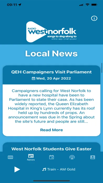 Radio West Norfolk سکرین شاٹس
