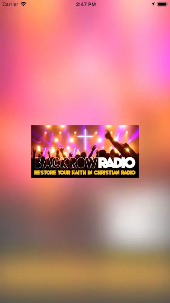 Back Row Radio Screenshots