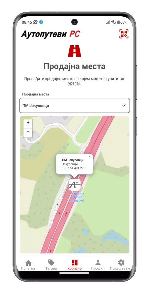 Autoputevi RS - ENP Screenshots