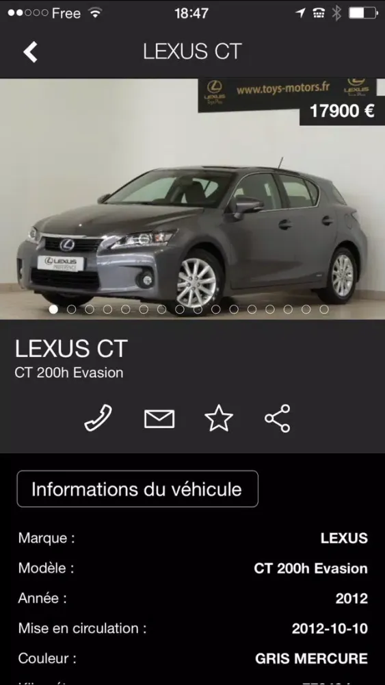 Capturas de pantalla de Lexus Toys Plus