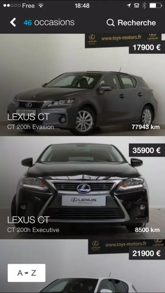 Capturas de pantalla de Lexus Toys Plus