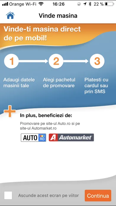 Ảnh chụp màn hình của Auto.ro