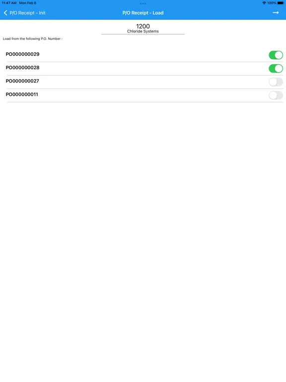 AutoSimply Barcode iPad 應用截圖