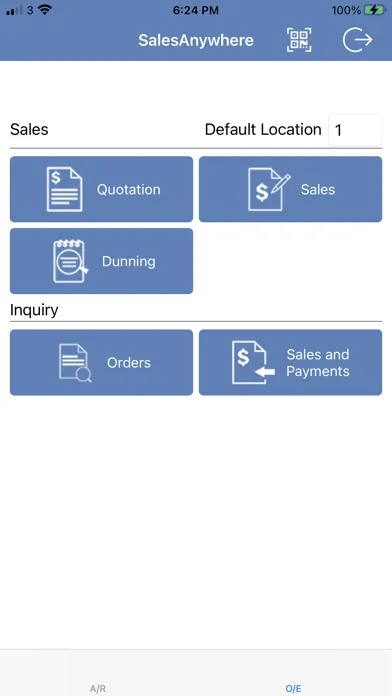 Screenshot di AutoSimply SalesAnywhere 2021