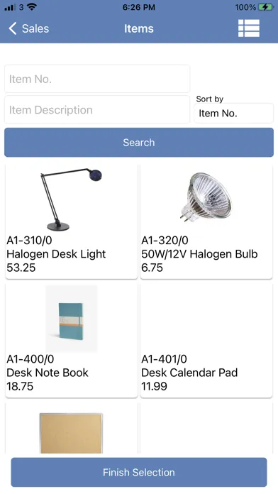 Screenshot di AutoSimply SalesAnywhere 2021