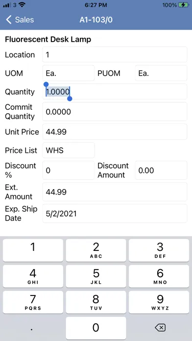Screenshot di AutoSimply SalesAnywhere 2021