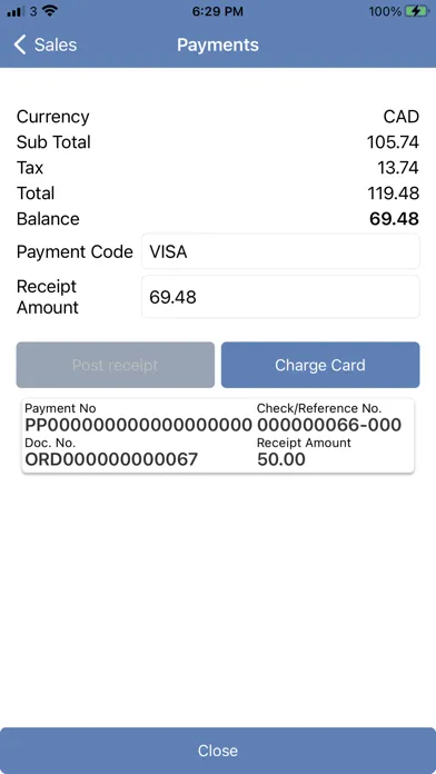 Screenshot di AutoSimply SalesAnywhere 2021