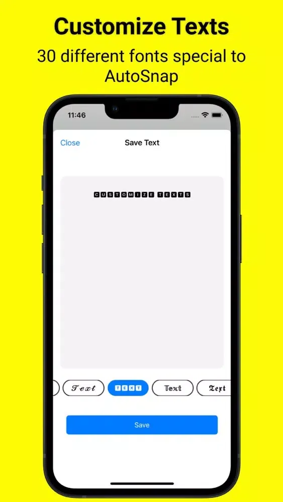 Zrzuty ekranu AutoSnap Keyboard - Auto Paste